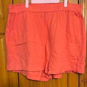 Black tape Coral Women's Shorts 3X